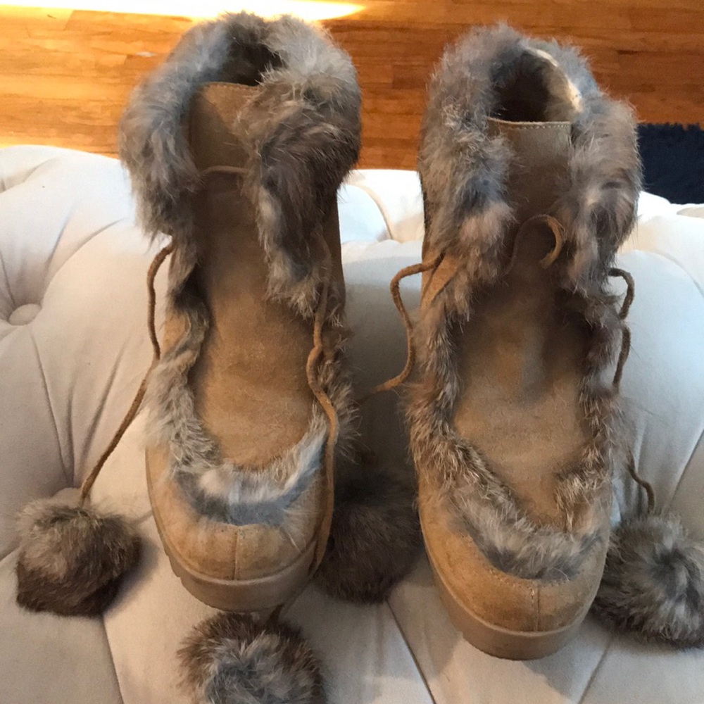 Coach Fur Booties - Picture 4 of 5